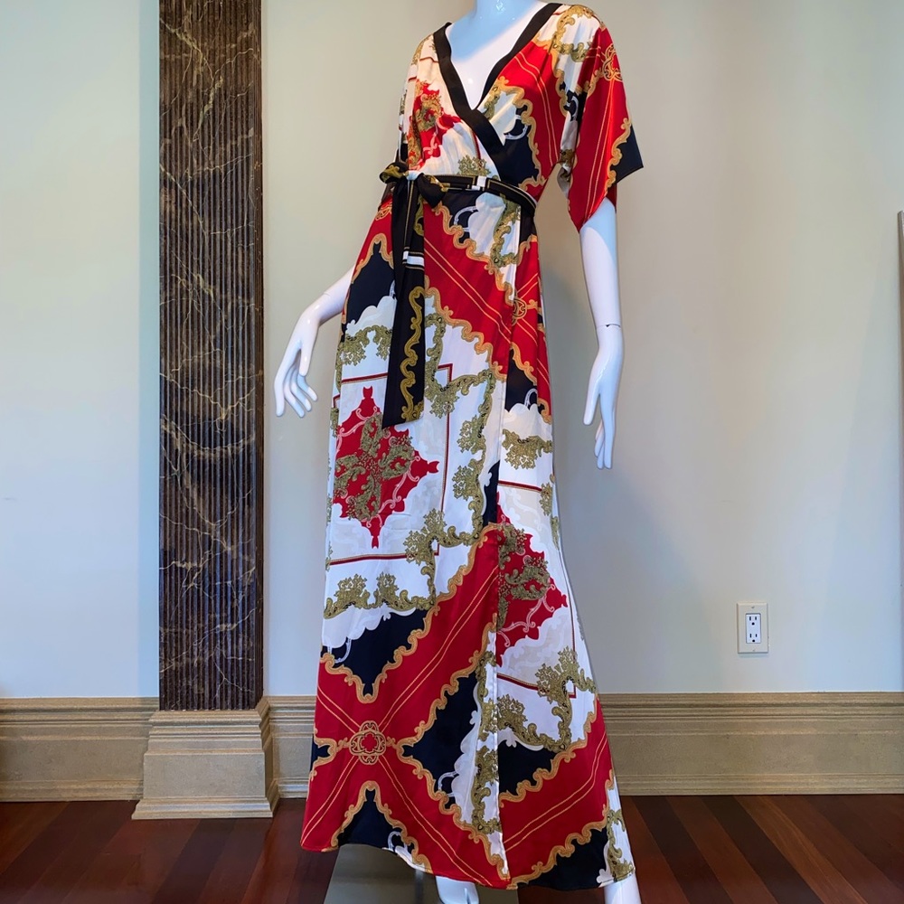 Printed Maxi Dress